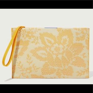 Rothy’s Essential Pouch in Jardin Yellow